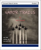 Vapor Trails Concert Band sheet music cover